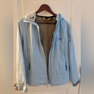 Mountain Hardwear Light Blue Fleece Jacket